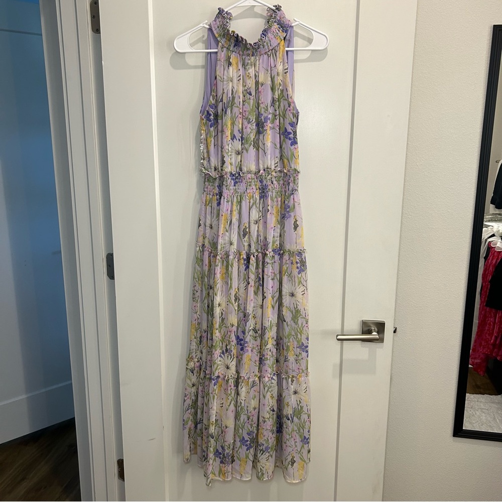 Spring floral maxi